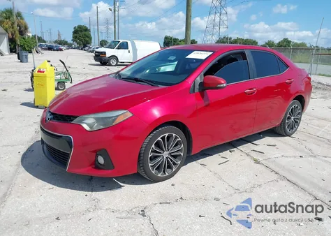 2016 Toyota Corolla S Plus from USA, damaged, VIN 2T1BURHE2GC588260